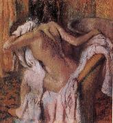 Edgar Degas, After bath